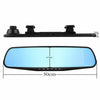 4.3'' HD Dual Lens Car DVR Dash Cam Front and Rear Mirror Camera Video Recorder
