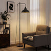 Industrial Floor Lamp Sofa Bed Side Reading Lamp Light Vintage Bronze Lampshade