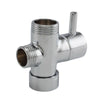 Round Shower 3 Way Diverter Valve Part Water Segregator Handheld Replacement New