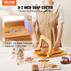 Soap Cutter 0-2in Adjustable Bamboo Soap Slicer With Stainless Steel Wire