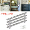 Diamond Crystal Chrome Drawer Pull Handles Cupboard Door Knob Cabinet Wardrobe