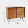 Buxton Real Mango Wood Sideboard Unit