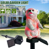 LED Solar Powered Garden Lights Owl Animal Rabbit Lawn Ornament Waterproof Lamp