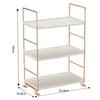 2/3Tier Kitchen Bathroom Countertop Standing Rack Storage Organizer Shelf Holder