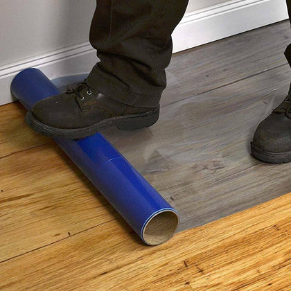 Carpet Protection Protector Floor Stairs Film Dustproof Cover Roll 600MM X 100M