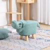 Animal Ottoman Footstool Padded Cushion Pouffe Stool Rest Children Toy Kid Chair
