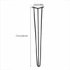 4x 28 Inch Metal Hairpin Table Legs Furniture Coffee Desk Chair Bench Leg DIY