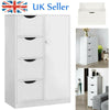 Storage Closet Wardrobe Clothes Organizer Cupboard Shoe Cabinet Unit 4 Drawers