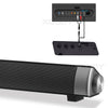 Bluetooth TV Sound Bar Wireless Home Theater Soundbar Subwoofer Dual speakers UK