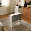 Modern Narrow Kitchen Breakfast Wooden Dining Table Folding Desk Drop Leaf Table