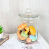 6L Extra Large Glass Sweets Storage Cake Pasta Jar Biscuit Cookie With Lid