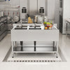 Stainless Steel Commercial Kitchen Sink Catering Sink Single Double Bowl Drainer