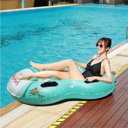 Inflatable Pool Float Mat Adult Swimming Floating Lounger Water Hammock Beach