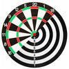 Dart Board 17 Inch Size Double Sided Dartboard For Family Game With 6 Dart 2021