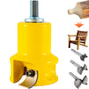 Tenon Cutter Log Furniture Kit 1.5"/38mm w/4 Blades Commercial Woodworking