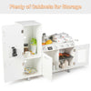 Kids Wooden Kitchen Play set Children Realistic Cooking Role Play Toy W/ Sound