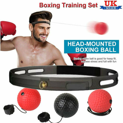 Boxing Trainer Reflex Head Ball - Boxing Exercise Speed+3Trainin