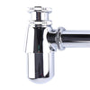 Adjustable Height Outlet Chrome Bottle Trap Basin Waste Bathroom Sink Pipe New