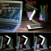 Foldable 24 LED USB Study Table Desk Light Rechargeable Reading Lamp Dimmable