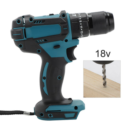 18V screwdriver set combination lithium ion cordless drill without battery