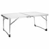 Aluminium Portable Folding Lightweight Camping Low Picnic Table Garden Party UK