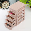 Multi Drawer Layer Storage Makeup Organizer Case Box Desktop Jewelry Plastic