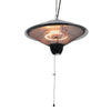 1.5KW Patio Ceiling Heater Hanging Indoor Tent Halogen Outdoor Electric PullCord
