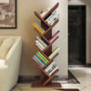 Wooden Wood Floor Desk CD/Books Shelves Display Shelf Stand Bookshelf Storage UK