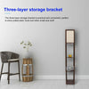 Wooden Shelf Floor Standard Lamp Lounge Reading Light 4 Tiered Shelving Home