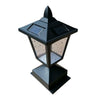 Solar Power Cap Light Outdoor Garden Post Fence Landscape Lamps UK (2 Pack)
