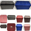 storage box Foldable ottoman heavy duty faux leather Pouffe foot stool toy box
