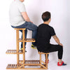 5Tier Solid Wood Plant Stand Flower Pot Shelf Balcony Holder Rack Anti-Corrosion