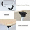 Folding Laptop Bed Tray Table Home Portable Lap Desk Notebook Breakfast Cup Slot