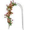 Large Garden Arch Metal Archway Gate Rose Vine Plants Climbing Trellis Rustproof