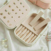 Leather Jewelry Box Organizer Portable Travel Jewellery Ornaments Storage Case