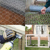 25M Wire Mesh Galvanised Fence Aviary Rabbit Hutch Chicken Run Coop Pet Net Cutt