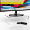 Clear Monitor Stand / Monitor Riser / Display Screen Riser 300mm x 200mm x 100mm