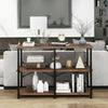 Console Table,3-Tier Console Sofa Table, Industrial Foyer Table for Living Room