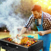 Large travel Camping Portable Charcoal BBQ Grill Outdoor Patio Garden small mini
