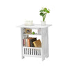 Bedside Table Cabinet Side End Table Nightstand Storage Organizer Home Stand UK