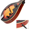 Folk A-Style Acoustic Electric Mandolin w/ Strings Cable Bag Picks