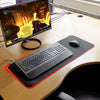 Large 80*30cm Anti-Slip RGB LED Gaming Mouse Mat for Desk PC Laptop Keyboard Pad