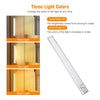 160 LED Wireless PIR Motion Sensor Light Rechargeable Strip Cabinet Closet Lamp