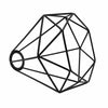 Industrial Geometric Ceiling Pendant Light Easy Fit Metal Cage Pendant Fixture