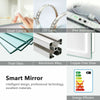 LED Bathroom Mirror Light Illuminated Demister Pad Touch Control Wall Mount IP44