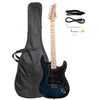 Glarry GST Electric Guitar w/Accessories For Beginner Right Handed Colorful