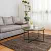 Rustic Round Coffee Table Industrial Style Furniture Metal Side End Vintage Unit
