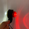 4 Red White Corner Side Marker LED Lights Outline Lamp Truck Trailer Van Bus 12V