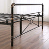Single Double Bed Solid 3FT 4FT6 Metal Beds Frame Modern Bedroom Furniture