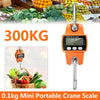 300KG Industrial Crane Scale LCD Digital Electronic Hook Hanging Weight Scale